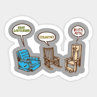 Musical Chairs Sticker